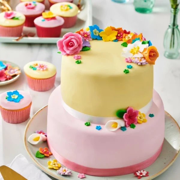 Pâte à Sucre Blanche goût Citron 250g Funcakes 3