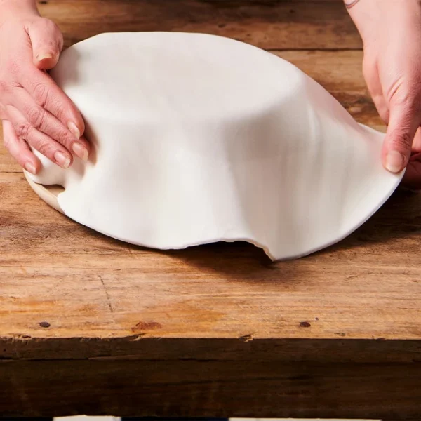 Pâte à Sucre Prête à Dérouler Blanc 430 g Funcakes 3
