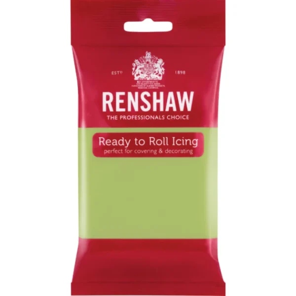 Pâte à Sucre Pro Vert Pastel 250g Renshaw 1