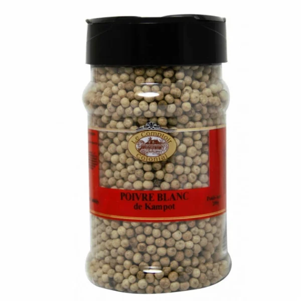 Poivre Blanc Kampot IGP 200 G Le Comptoir Colonial 1