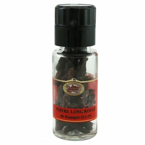 Poivre Rouge Long Kampot IGP 30g Le Comptoir Colonial 1