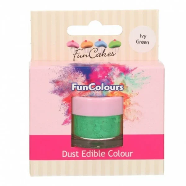 Poudre Comestible Vert Plante 1,5 G FunCakes 1