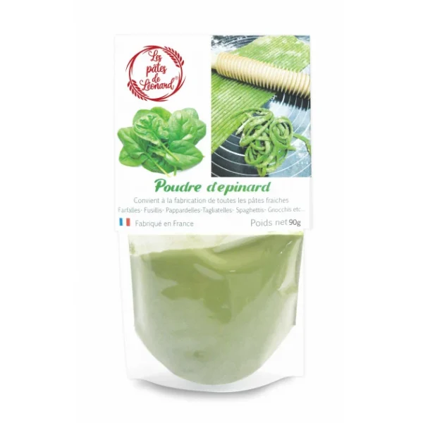 LES PATES DE LEONARD Poudre D’Épinard 90 G Les Pâtes De Léonard 1