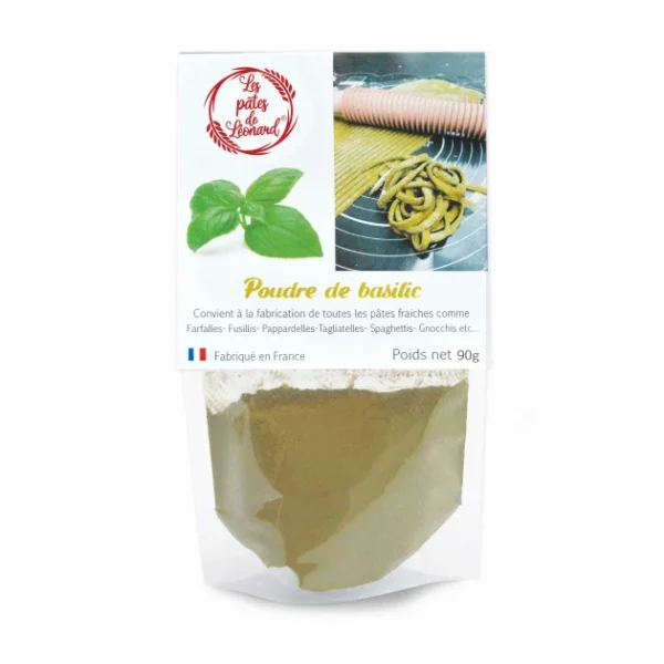 LES PATES DE LEONARD Poudre De Basilic 90 G Les Pâtes De Léonard 1