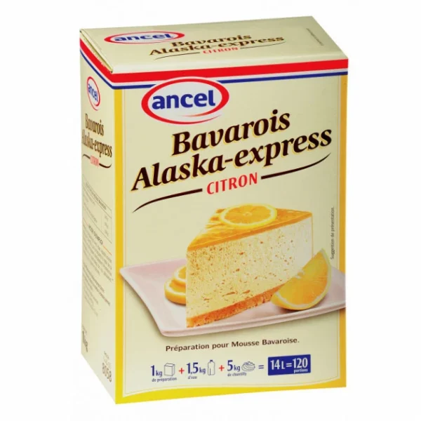 Préparation bavarois Alaska-Express Citron 1 kg 1