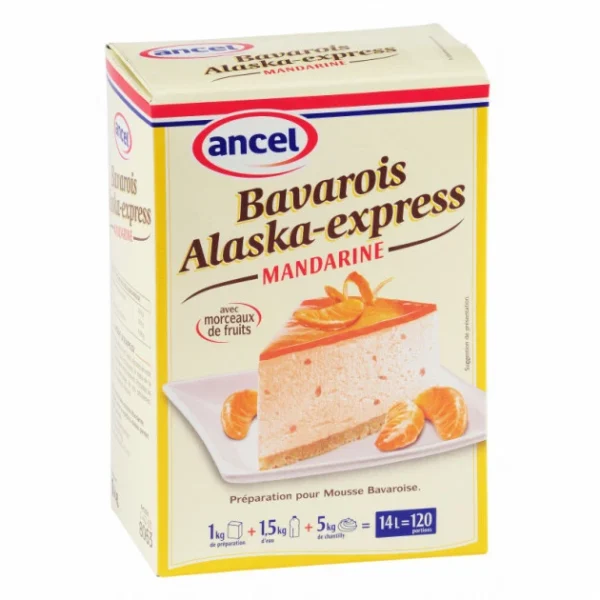 ANCEL Préparation Bavarois Alaska-Express Mandarine 1 Kg 1