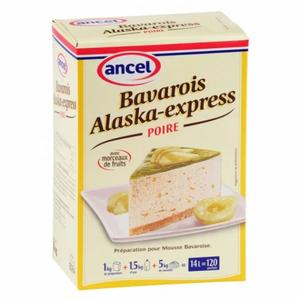 Préparation bavarois Alaska-Express Poire 1 kg 1