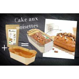 Préparation Bio Cake à La Noisette + Moule En Bois Mirontaine 8