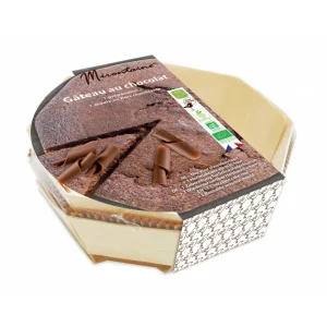 Préparation Bio Gâteau au Chocolat + Moule en Bois Mirontaine 10
