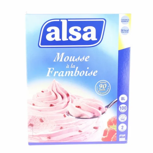 Préparation pour Mousse à la Framboise 1