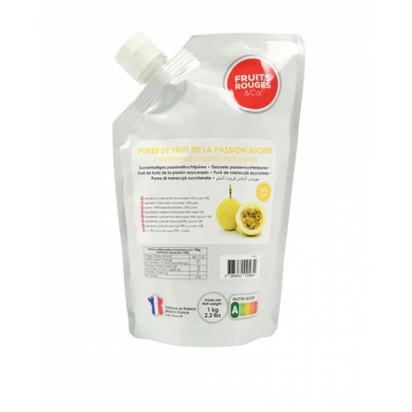 Purée de Fruit de la Passion 1kg Fruits Rouges & Co 1