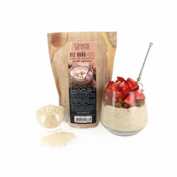 PATISDECOR Riz Rond Pour Dessert 400 G Patisdécor 1