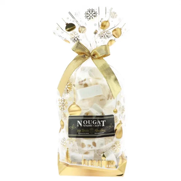 Sachet de Nougats Tendres 200 g Les Trois Abeilles 1