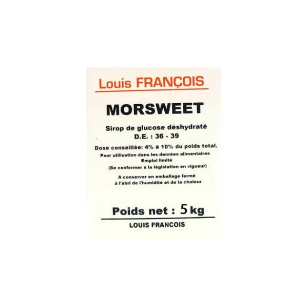 LOUIS FRANCOIS Sirop De Glucose Déshydraté 5 Kg Morsweet 1