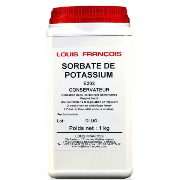 LOUIS FRANCOIS Sorbate De Potassium E202 1 Kg Louis François 1