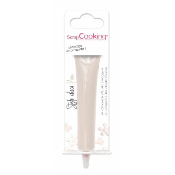 Stylo Chocolat Blanc 25 g ScrapCooking 1