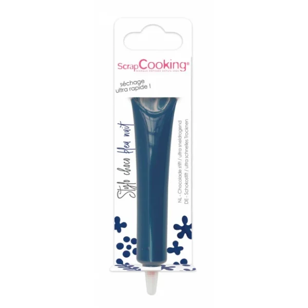 Stylo Chocolat Bleu Nuit 25 g ScrapCooking 1