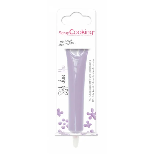 Stylo Chocolat Lilas 25 g ScrapCooking 1