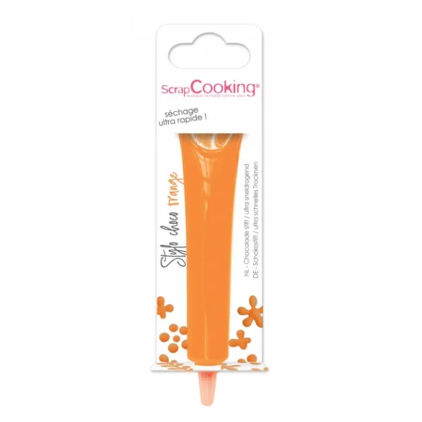 Stylo Chocolat Orange 25 g ScrapCooking 1