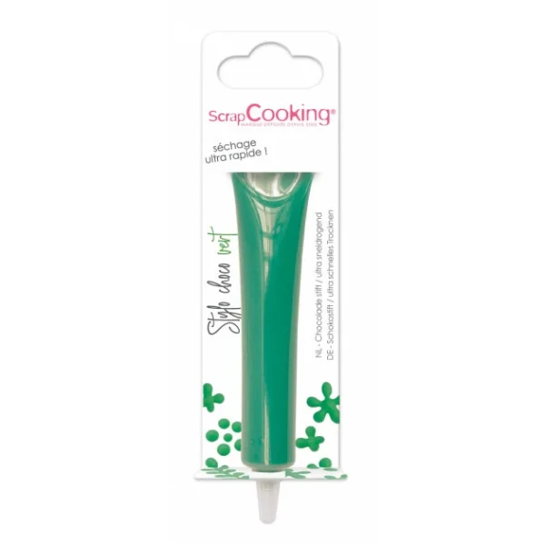 Stylo Chocolat Vert 25 g ScrapCooking 1