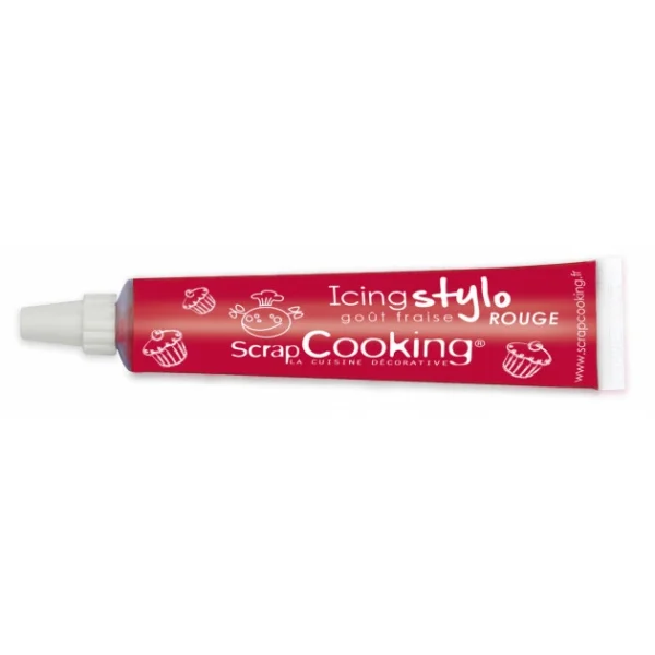 Stylo Glaçage Rouge goût fraise 1