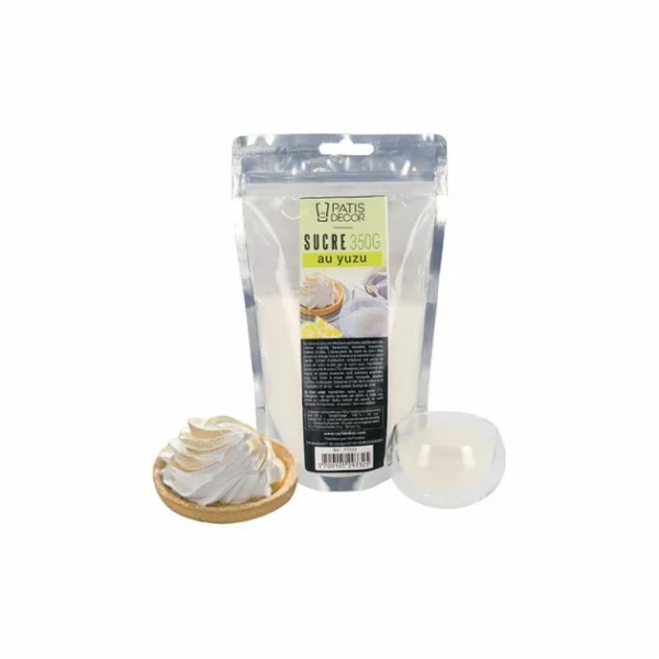 PATISDECOR Sucre Aromatisé Yuzu 350 G Patisdécor 1