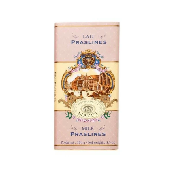 Tablette Chocolat Lait Praslines Mazet 100 G 1