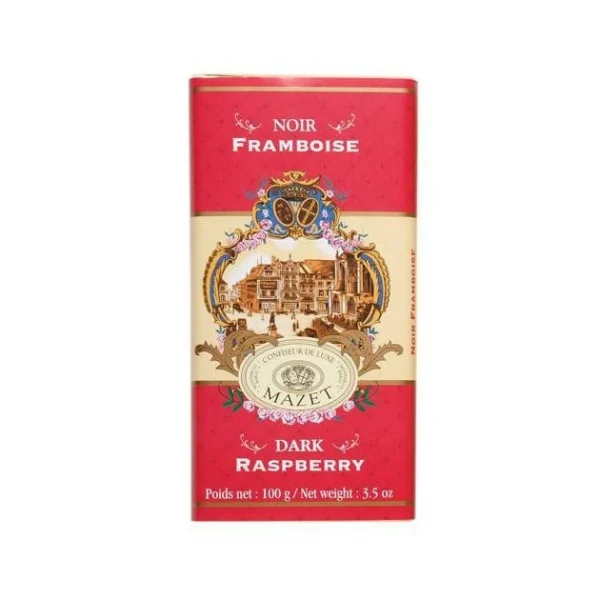 Tablette Chocolat Noir Framboise Mazet 100 G 1