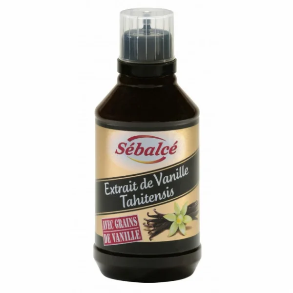 SEBALCE Extrait De Vanille Tahitensis Liquide Avec Grains 50cl Sébalcé 1